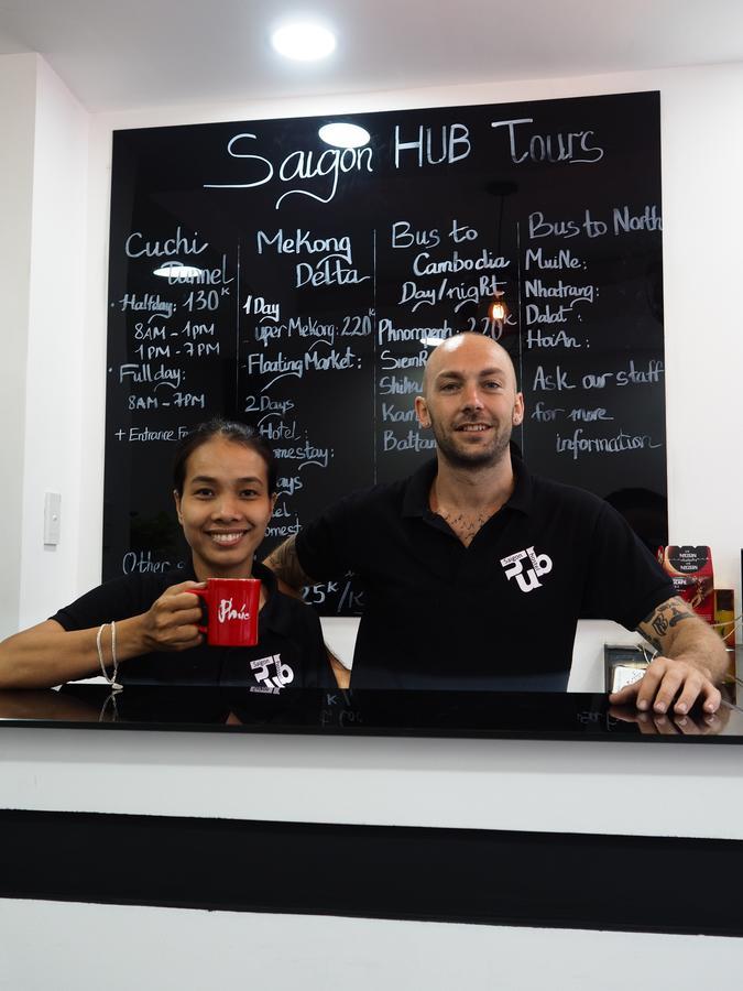 Saigon Hub Hostel Ho Či Minovo Město Exteriér fotografie